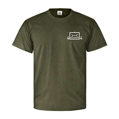 T-shirt tactique réparation vert fini les déchirures d'atelier en XXL