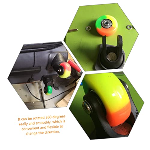 TEHAUX 8 Conjuntos De Malas De Rodas Universais Caso De Carrinho De Reparo Peças De Reposição Rodas