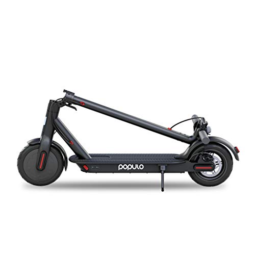 Folding Electric Scooter For Adults With Double Braking System - 8.5” Pneumatic Tires - Up To 14.5 Miles & 15 Mph Portable Folding Commuting Electric Scooter…… #TOP1