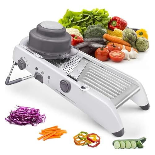 Cortadora ajustable 18 en 1 de acero inoxidable para cocina miniatura 2