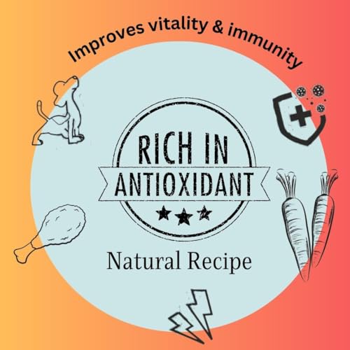 Image of Chicken & Carrot Dog Treats - Irresistible Flavor Fusion for a Healthy Pet, The Perfect Snack to Satisfy Your Dog's Cravings, A Burst of Chicken & Carrot Flavor to Delight Your Dog (45g)