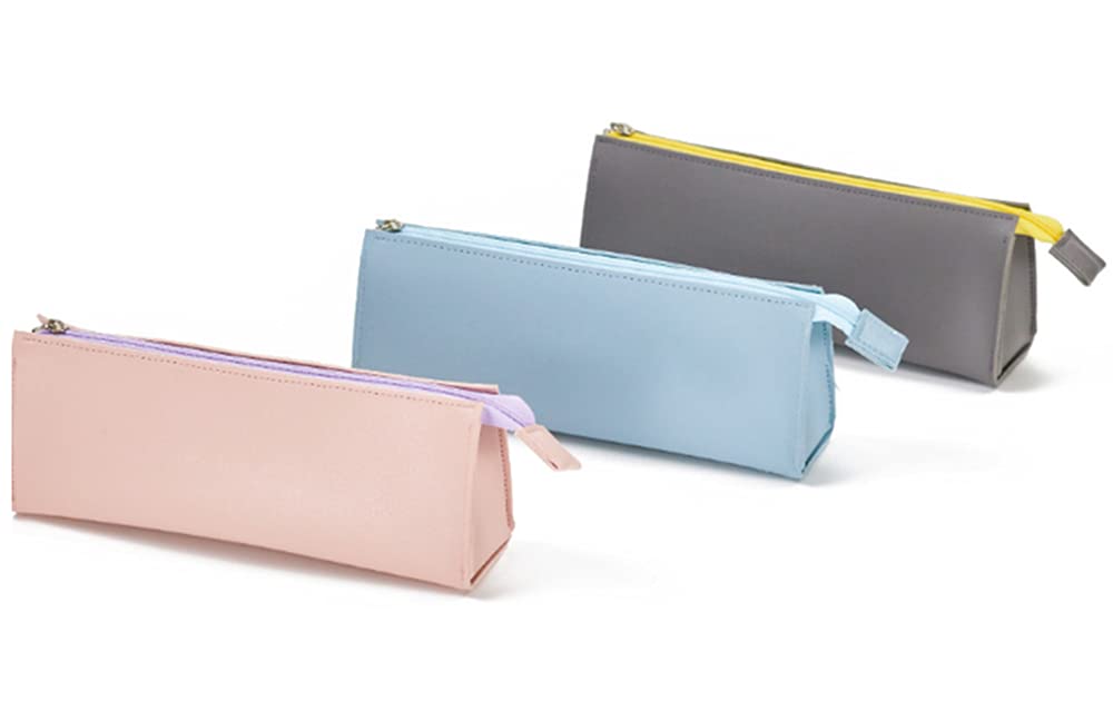 Amazon ペンケース 筆箱 おしゃれ 大容量 3枚入り 化粧ポーチ 文房具 筆入れ ペン立て 多機能 軽量 三角形 ペンポーチ 事務用品 シンプル 女の子 男の子 子供 高校生 大学生 誕生日プレゼント ビジネス オフィス用品 ペンケース 文房具 オフィス用品