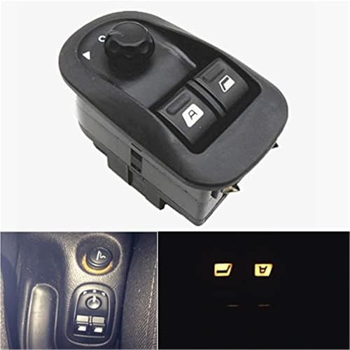 Interrupteur lève-vitre Peugeot 206 : commande de remplacement robuste pour modèle 2000-2009