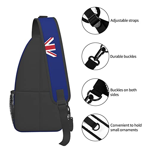 Mochila bandolera New Zealand para senderismo unisex miniatura 6