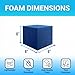 Isellfoam Foam Pit Cubes/Blocks 160 pcs (Blue) 6