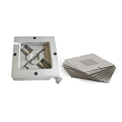 Whataval 90mm 56PCS BGA Reballing Kit for Laptop and PS3 XBOX Gameplayer with A Reballing Station Easy to Use