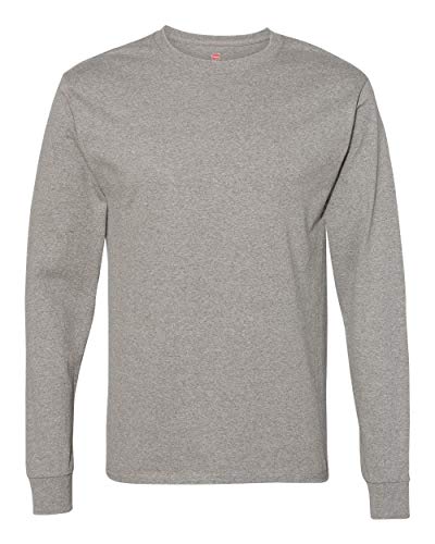 Image of Hanes Mens 6.1 oz. Tagless ComfortSoft Long-Sleeve T-Shirt (5586)