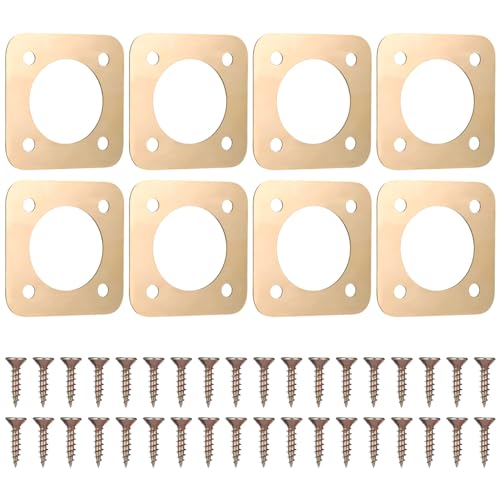 BELLIFFY Metal Birdhouse Hole Protectors 8 Pcs Birdhouse Metal House Protector for Outside