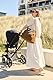 CHILDHOME, Wickeltasche, Mommy Club, Wickelauflage inklusive, zahlreiche Staufächer, Befestigungsgurte für Kinderwagen, Schultergurt, Material: Wildlederimitat, 22 l, Mommy Club, Haselnussbraun