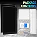 [2-Pack] 24 Inch Privacy Screen for Computer Monitor 16:9 Aspect Ratio, Eye Protection Anti Blue Light Glare Shield, 24inch Removable Black Blackout Anti Spy Desktop Security Private Filter