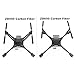 JeeFly ZD550/ZD650 Carbon Fiber Quadcopter Frame Drone Frame Kit 550mm/650mm Wheelbase Heavy-Lift Drone Chassis with Landing Gear (ZD650)