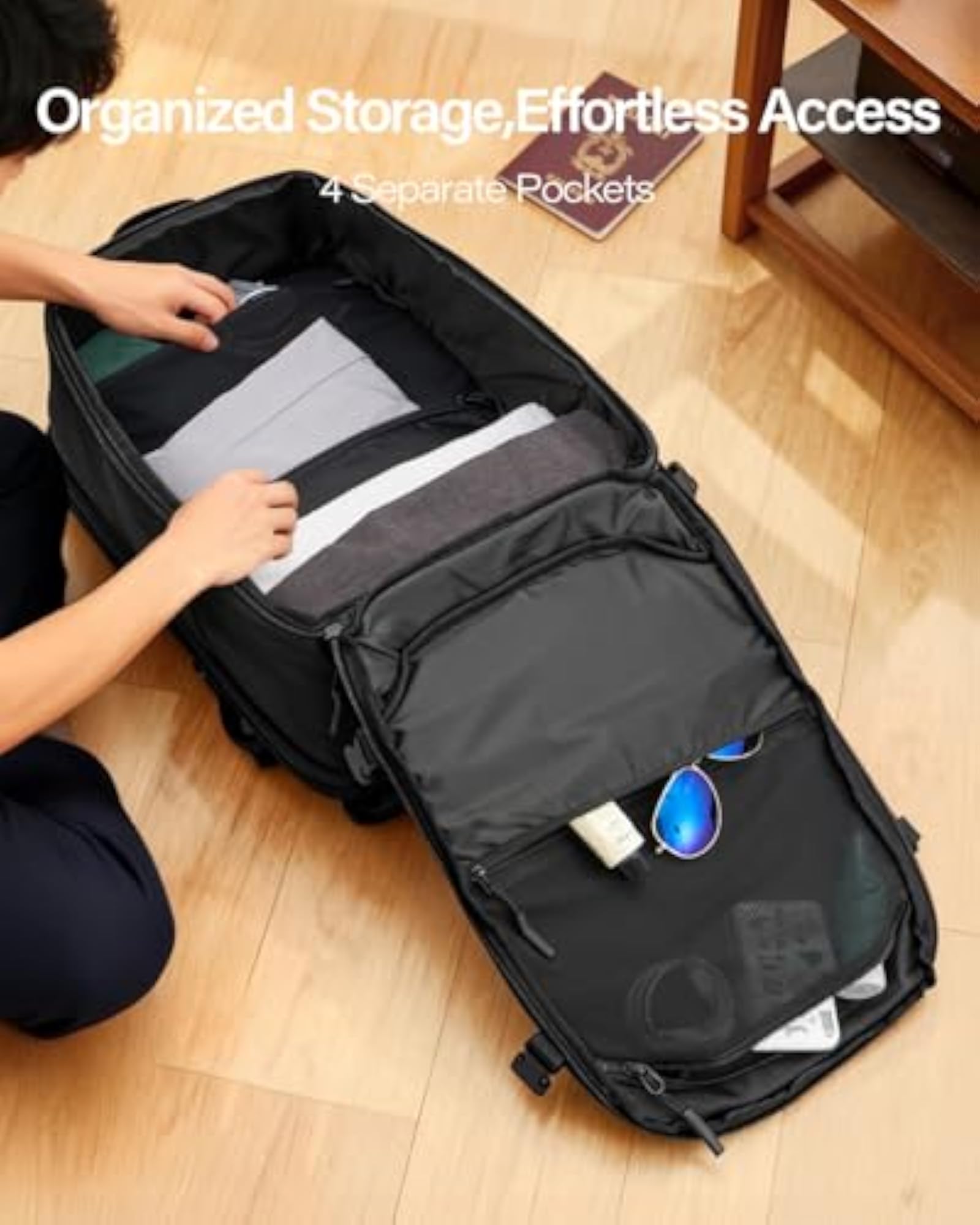 Travel Laptop Backpack, TSA Friendly Carry-on Luggage