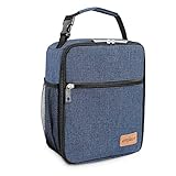Lunch Box for Men Women, Insulated Reusable Portable Lunchbox - Adults Small Lunch Bag for Office Wo
