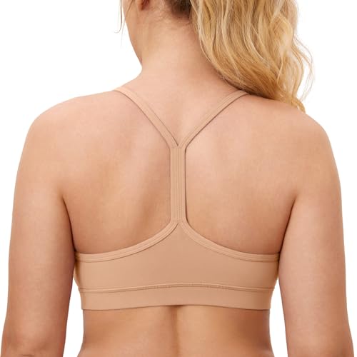 Image of MOMANDA Yoga Nursing Bras for Breastfeeding Fixed Y Back Soft Support Nursing Sports Maternity Bra