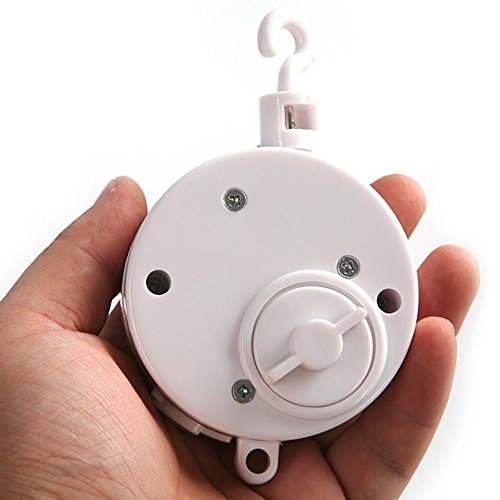 Pursuestar Baby Rotary Mobile Crib Bed Bell Toy Windup Clockwork Movement Music Box With Rotating Hook - You Are My Sunshine #TOP2