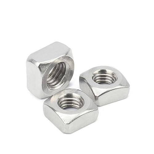 t@XjOibg 5/10/50  M3 M4 M5 M6 M8 M10 M12 304-A2/316-A4 XeX|pibgA[g{gƃlW DIN557 GB39 ɓK(316-50pcs,M4x7x3mm)