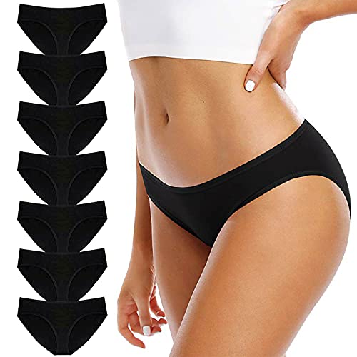 Womens Underwear- Cotton Underwear for Women– Soft, Breathable, Lightweight, Stretch, Hipster Panties For Ladies