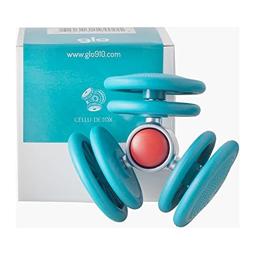 Cellu-Detox Massage Heads | Perfect for Cellulite Treatment | Provides Deep Tissue with Every Stroke | Gentle on All Types of Skin | Most Advanced on Market | GLO Patented Design