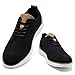 Men's Casual Dress Oxfords Sneakers Business Mesh Breathable Lightweight Walking Shoes Tennis Comfortable Fashion Office Black EU48