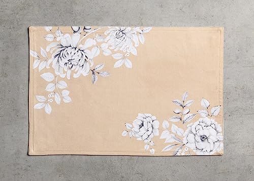 Maison d' Hermine Placemats Set of 4 100% Cotton Washable Cloth Place Mats - Image 2