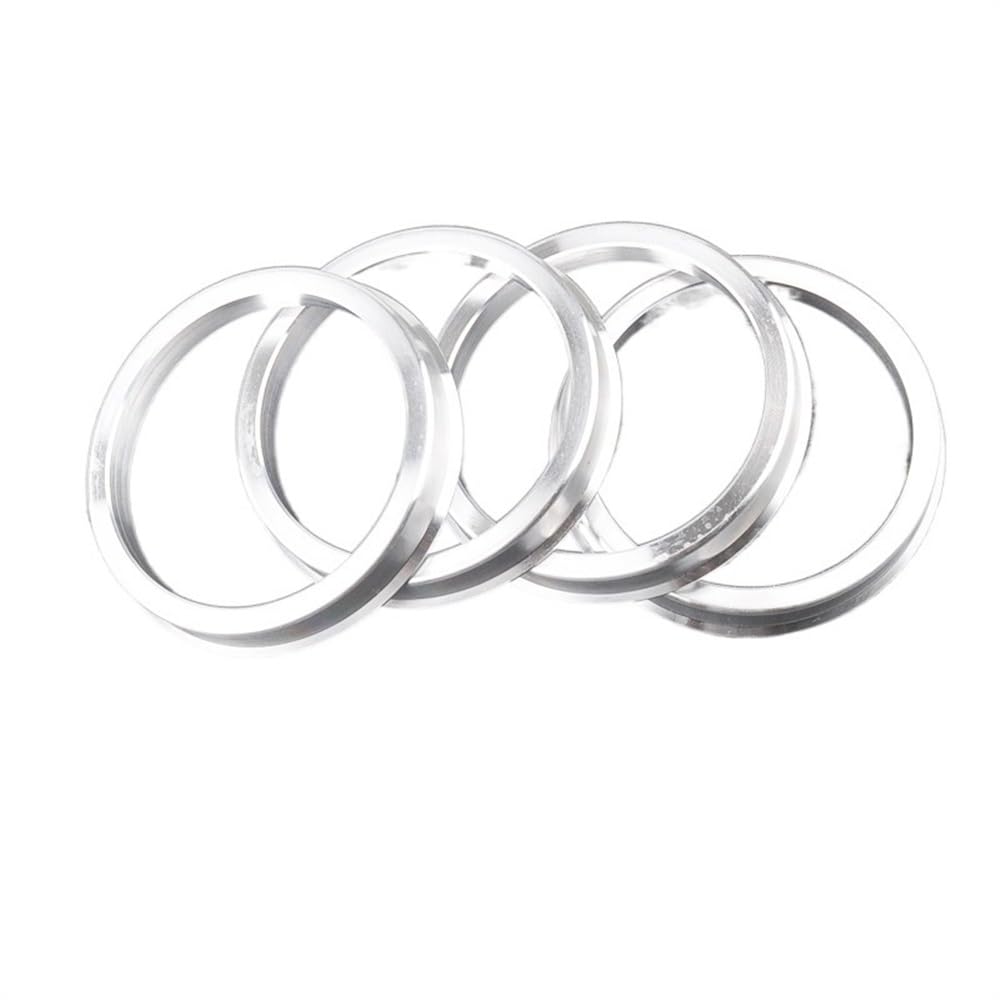 Zentrierringe Aluminiumlegierung Autonaben-Mittelring Radbohrung Mittelkragen(74.1 to 57.1)