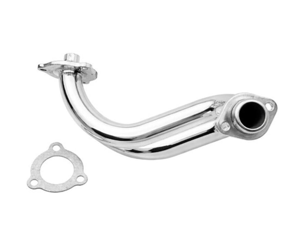 Auspuff Krümmer Chrom für Derbi Senda Aprilia SX RX 50