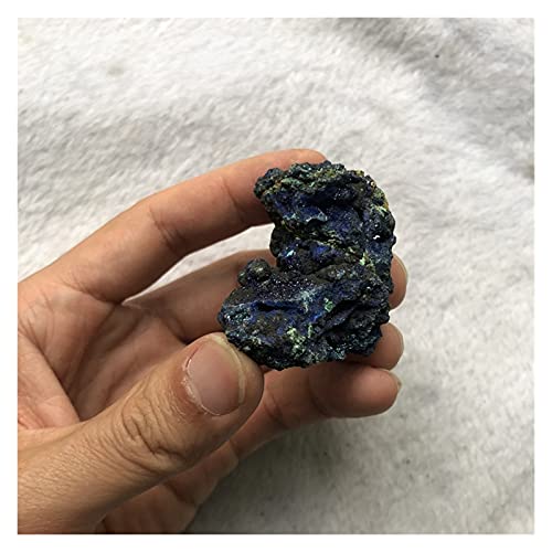Malachite et azurite naturelle brute de 6cm pour collectionneur - 5