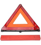 Triangle Car Frame Reflective, Foldable Car Reflective Triangle Emergency Fault Sign Warning Boar...