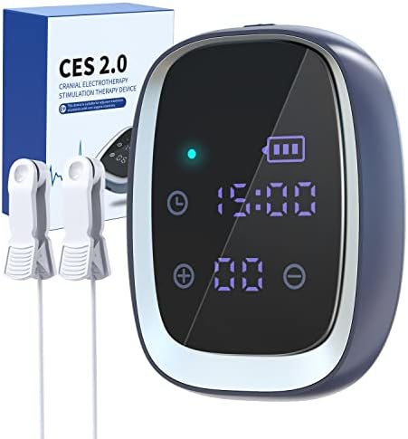 iKeener Máquina Ayuda Dormir para Insomnio,Dispositivo Portátil Ayuda Dormir Mano,Carga USB,Mejorar Sueño Ligero,Ansiedad,Depresión,Alivio Migraña,Conciliar Sueño Rápidamente（Versión Mejorada)(Negro)