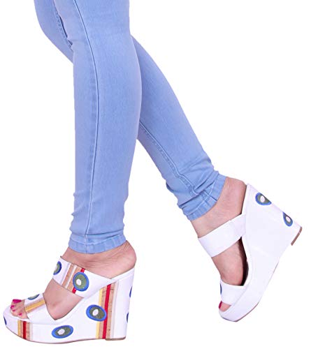 Image of FCK-3 Stretchable Denim Pencil Fit Regular Fit High Waist Jeans for Women