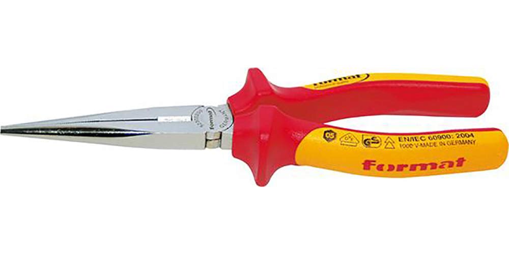 FORMAT - Alicate redondo plano vde200mm recto
