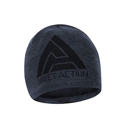 Direct Action Winter Beanie Mütze - Merinowolle - Shadow Grey Cover