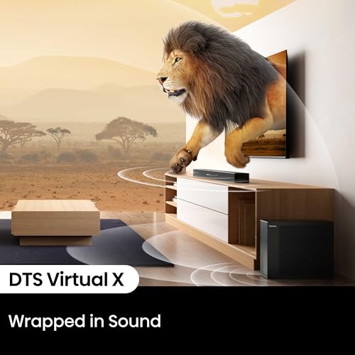 Image of Hisense HS2100 2.1ch Soundbar with Wireless Subwoofer, Dolby Audio, DTS Virtual:X, HDMI ARC, Bluetooth 5.3, Remote Control, 6 EQ Modes