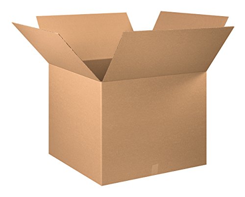 BOX USA Shipping Boxes Large 30'L x 30'W x 25'H 5-Pack - Corrugated Cardboard Box for Moving, Mailing, Packing, Packaging and Storage