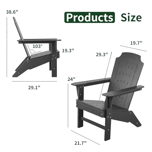Mejores review On-line Sillas Adirondack Plástico Reciclado los 7 más buscados. 18 Imagen adicional