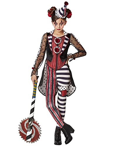 Disfraz infantil payaso vintage oscuro talla XL
