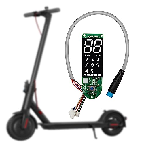 MotuTech Panel de instrumentos para Xiaomi MI 3 Scooter eléctrico Cartelera Comunicación Bluetooth...