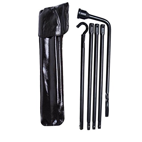 Spare Tire Tool Kit For 2002-15 Dodge Ram 1500 Lug Wrench Set & Scissor Jack 2 Ton #TOP1