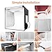 Bi-Color LED Photo Light Box 24x24 inch, Dimmable LEDs Product Photography Lighting Tent with High CRI>98, 6 Colors Backdrops for Sneakers/Products/Electronics/Clothes