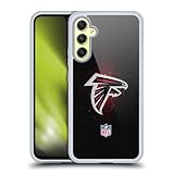 Head Hülle Designs Offizielle NFL LED Atlanta Falcons Artwork Gel Handyhülle Hülle [Militärischer Schutzgrad] Kompatibel mit Samsung Galaxy A34 5G