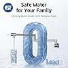 KES Pot Filler Faucet Brushed Nickel, 25.6" Over Stove Pot Filler with Heat-Resistant Cartridge, Kitchen Wall Mount Faucet with 360° Swing Arm, Stainless Steel, NSF Certified, KN926S24-BS