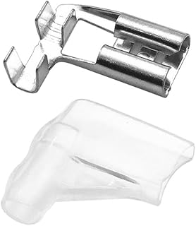 50PCS 6.3mm Right Angle Spade Connectors