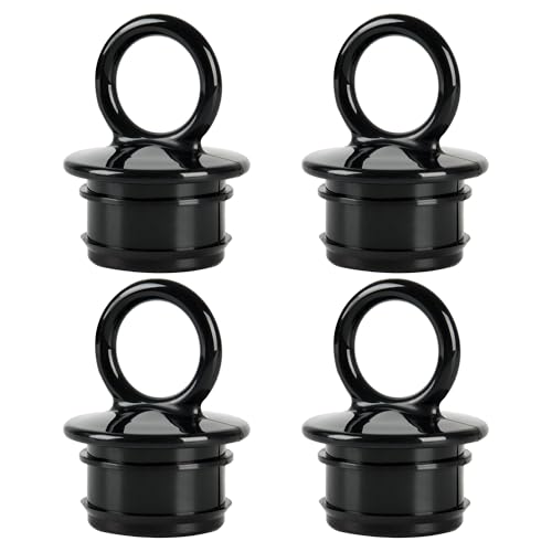 (4 Pcs) PVC Boat Drain Plug for 1-1/2