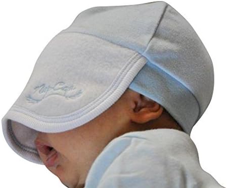 Baby Nap Cap Sleep Mask & Sun Visor (Blue, Box)