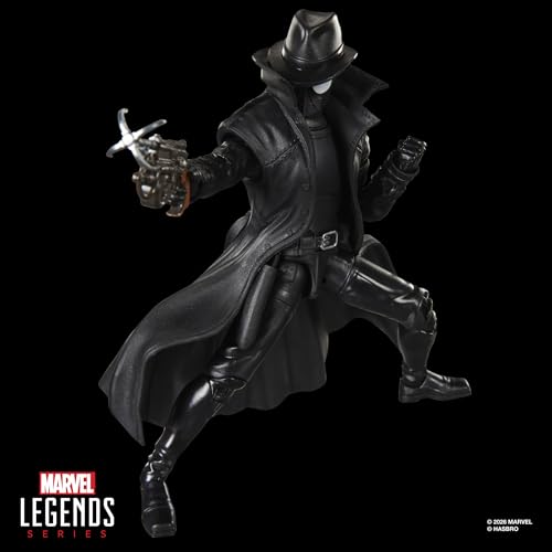 Image of Marvel Legends Series Spider-Man Noir, Retro Cardback Spider-Man Comics Collectible 6-Inch Scale Action Figure (Amazon Exclusive)