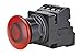 Siemens 52BP2LRA Heavy Duty Push Pull Mushroom Button Unit, Water and Oil Tight, 2 Positions, Plastic, Illuminated, Maintained 1-3/4" Head, Red, 1NO - 1NC Contact Blocks, 24VAC/VDC Voltage