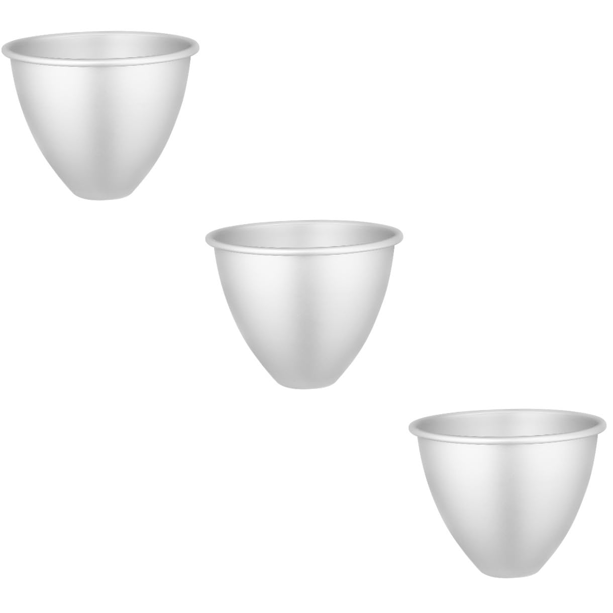 Cabilock 3 Moldes Para Tartas Molde De Fondo Fijo Para Tartas Molde Para Hornear Pasteles Utensilios Para Hornear Con Fondo Fijo Utensilios Para Hornear Molde Para Pudín De Cocina