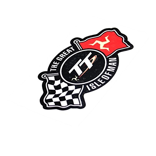 Car Sticker for TT Isle of Man Races Road Drudi Performance Car Vinyl Decals 12x6cm