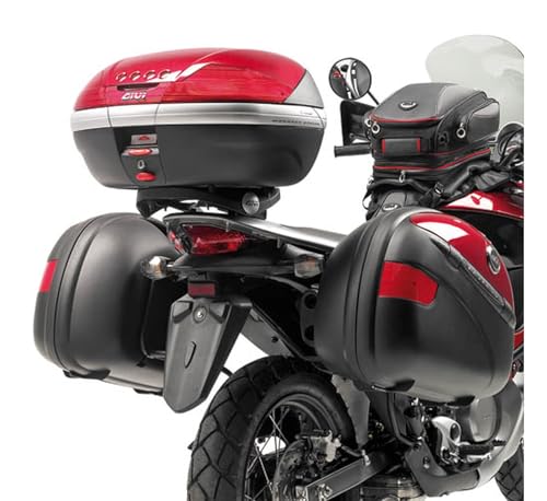 Givi Top Case V58NT Maxia 5 solution double casque étanche Honda Transalp 700 - 2
