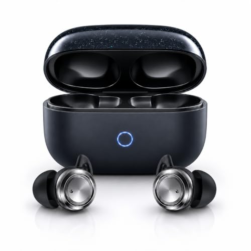 Zqoxtr ANC Sleep Earbuds for Side Sleepers, Mini Low-Profile Sleeping
